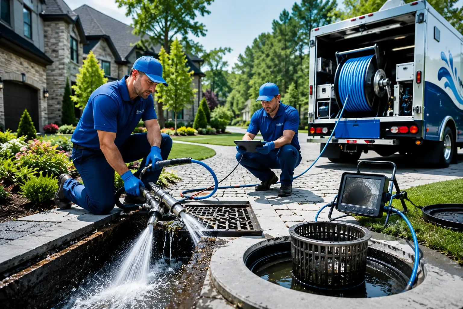Local outdoor drain cleaning professionals in Clarkrange, TN